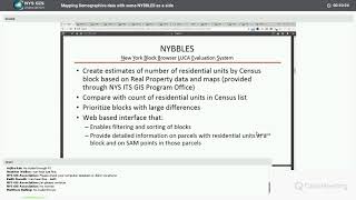Mapping Demographics data with some NYBBLES as a side
