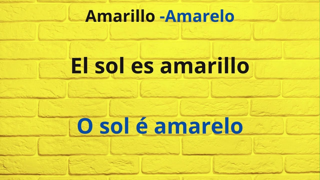 Aprende los colores en portugués brasileño #aprenderportugués #portuguesparahispanohablantes