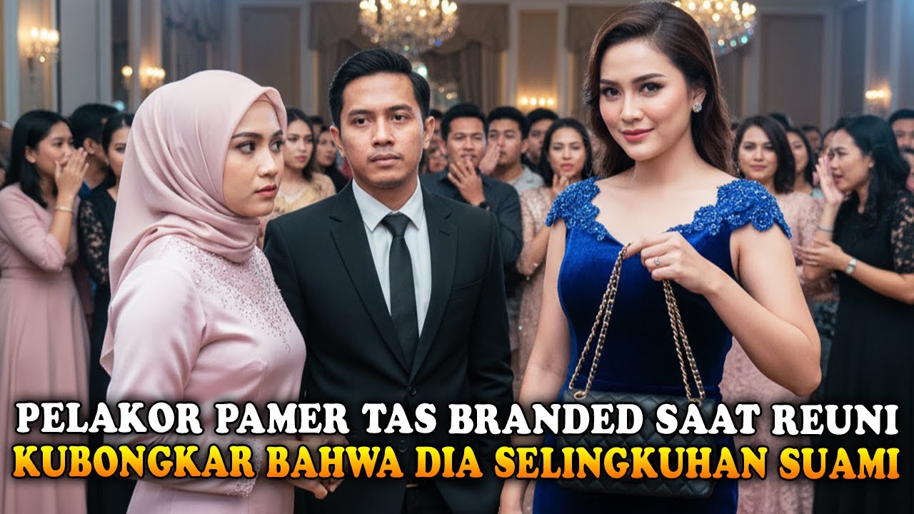 PELAKOR PAMER TAS BRANDED DI ACARA REUNI, KUBONGKAR BAHWA DIA SELINGKUHAN SUAMI DAN PAKAI UANGKU