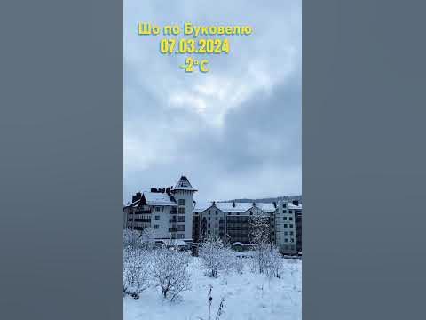 Канікули / Погода в Буковелі /Bukovel weather today #morningmusic # ...