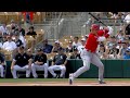 Shohei Ohtani CRUSHES first spring training home run!! (Ohtani doing it all on both sides of ball)