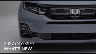 2027 Honda Odyssey What’s New