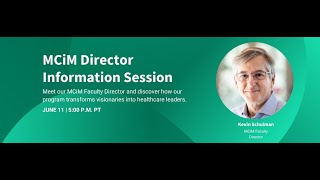 Stanford MCiM Information Session - June 11, 2025