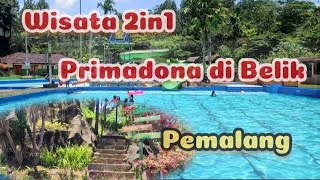 Pemalang - Wisata 2 in 1 Kolam renang dan taman bunga | Wisata Primadona di Belik Pemalang