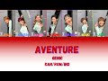 GENIC/AVENTURE - Color Coded Lyrics (Kan/Rom/Indonesia)