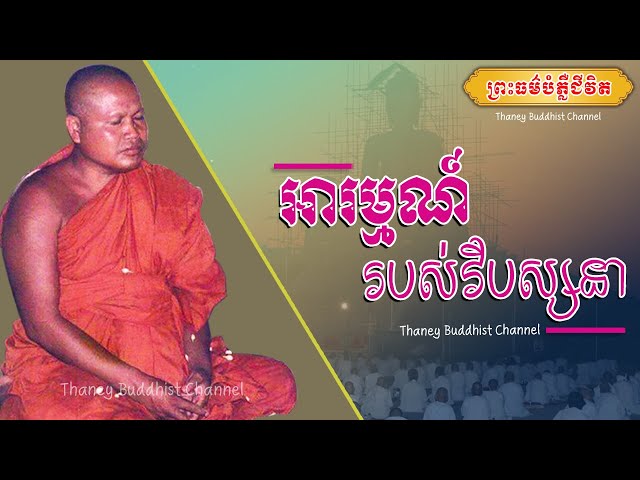 អារម្មណ៍របស់វិបស្សនា |ព្រះធម្មវិបស្សនា សំ ប៊ុនធឿន កេតុធម្មោ | Thaney Buddhist Channel