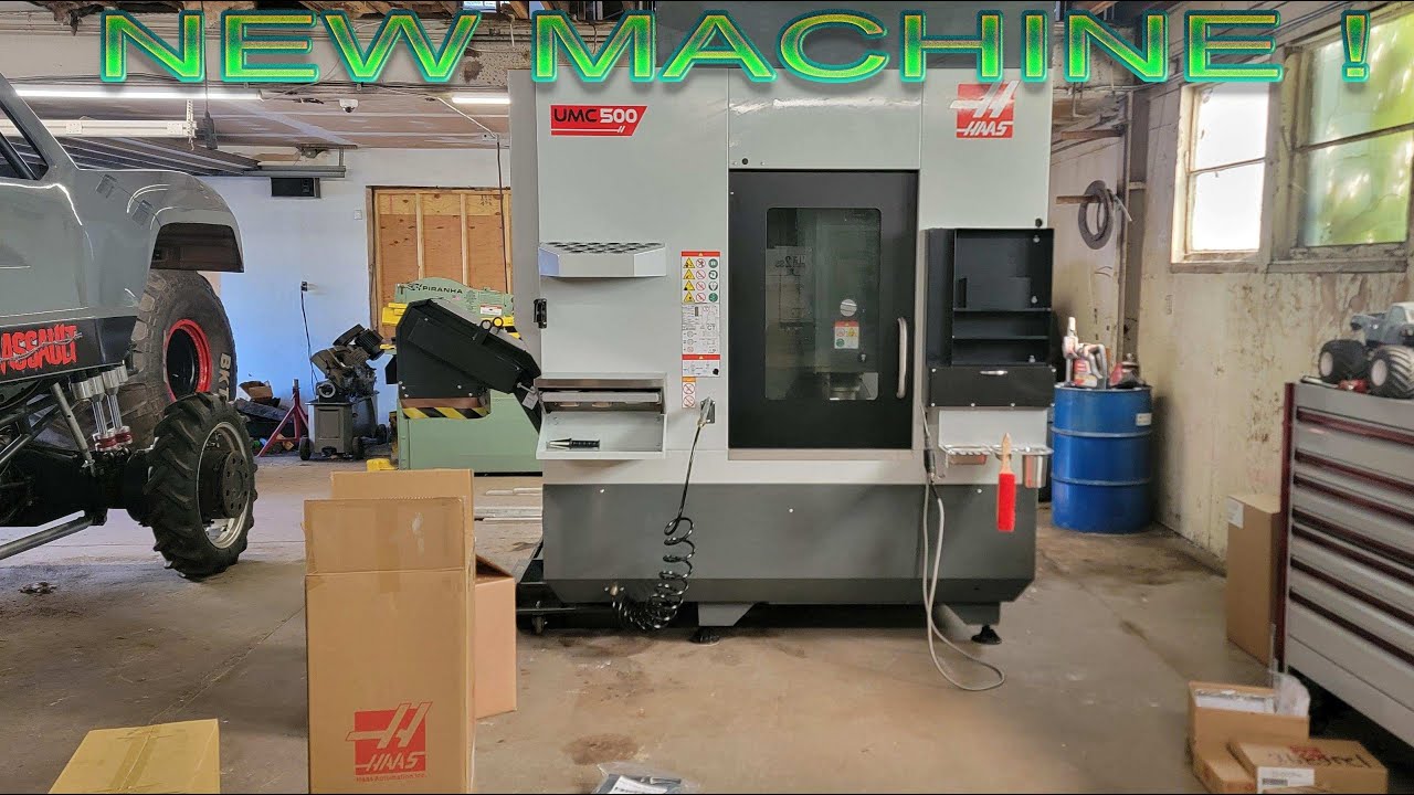 Haas UMC 500 deliver day