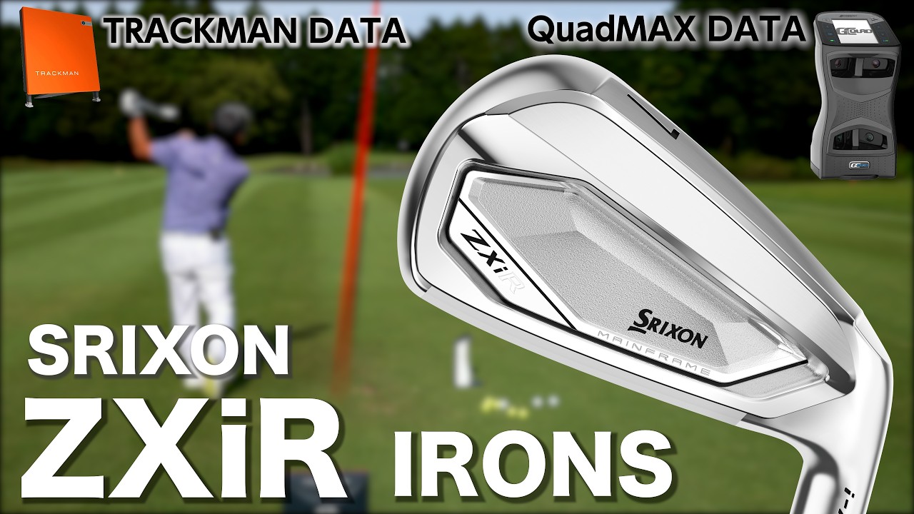 SRIXON ZXiR irons 2026 | TrackMan & QuadMAX On Course Test - YouTube