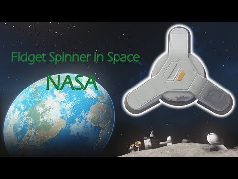 Fidget Spinner in Space - NASA Video -