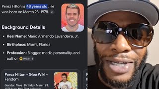 Perez Hilton mental breakdown Live on TikTok!
