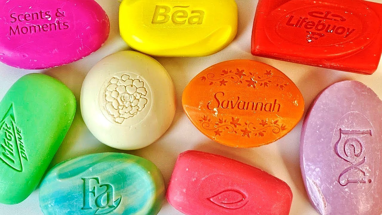 ⭐ASMR ⭐ Carving soap. Soothing cutting soap. Резка сухого мыла. Satisfying video.