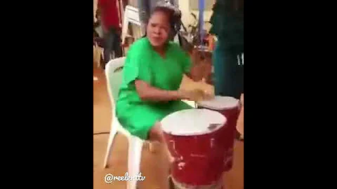 Watch Toyin Abraham World Best (Mum Ire)drumming on SET! #Shorts #Reelenttv #Nollywood