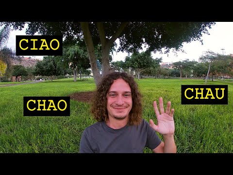 Wideo: Czy ciao to hiszpańskie słowo?