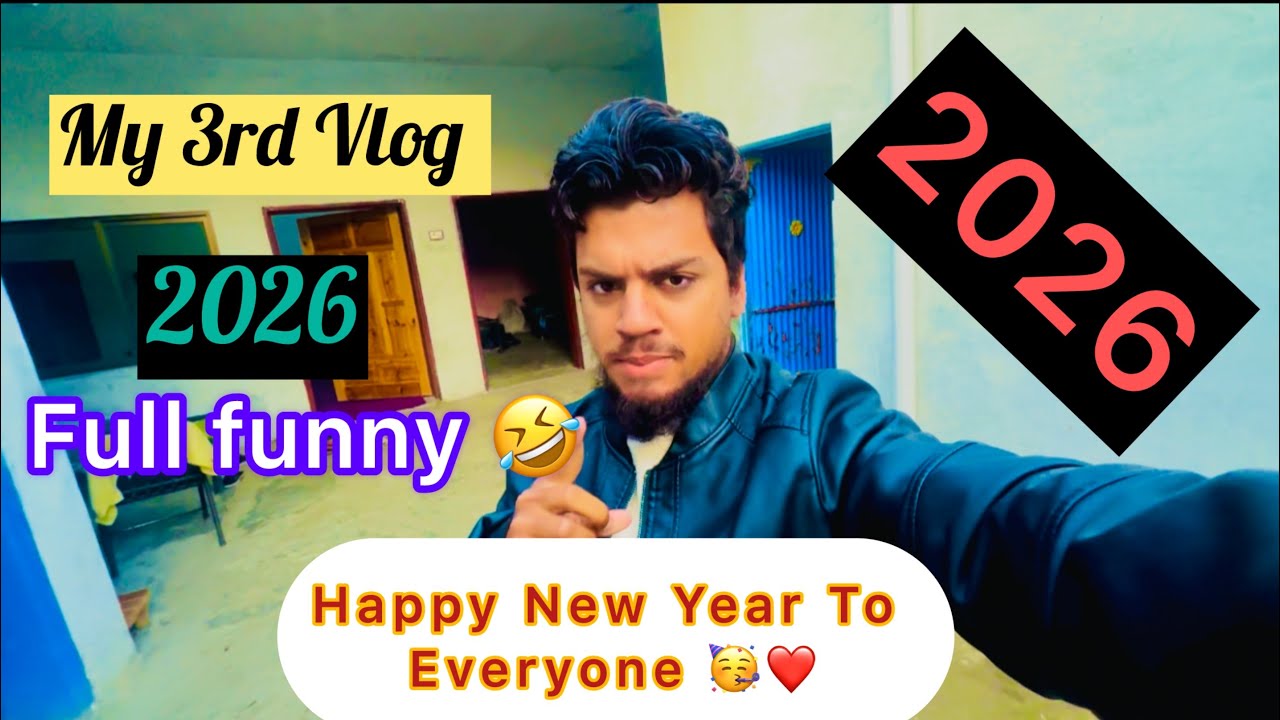 My Yesterday Friday Vlog 2026 Happy New Year 🥳 - YouTube