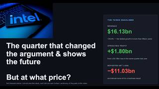 Intel printed a great quarter! But will it last and what does it mean for the stock price?