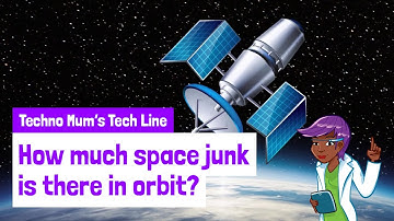 How much space junk is there in orbit?