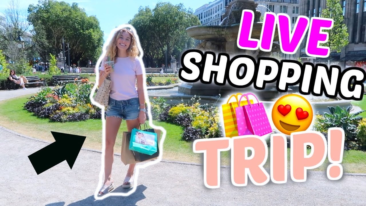 KOMM MIT mir zum SHOPPEN! LIVE HAUL - Abercrombie, H&M, Mango, Douglas... :D