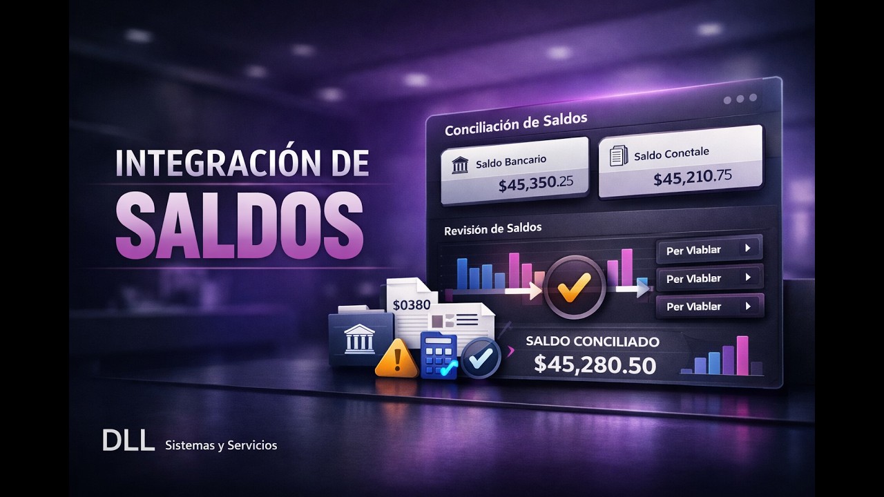 Reporte de Integración de Saldos