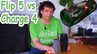 JBL flip 5 vs Charge 4 - Mono shootout best JBL speaker