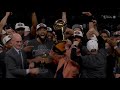 Knicks fans celebrate after historic NBA title win