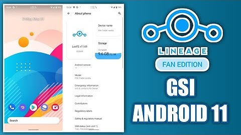 GSI | LineageOS Fan Edition Isobar Android 11 - Samsung A20