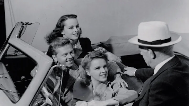 Mickey Rooney & Judy Garland in Life Begins For Andy Hardy (1941)
