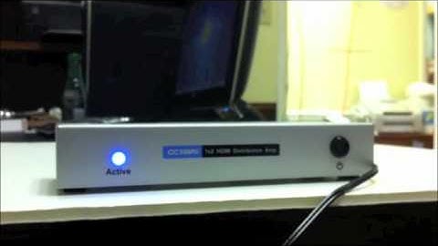 Octava 1x2 HDMI Distribution Amplifier EDID mode 1