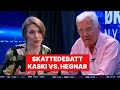 Skattedebatt kaski vs hegnar