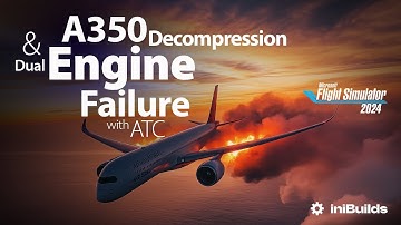 A350 Double Disaster: Engine Failures & Decompression! Can You Land It? | MSFS 2024 Realism