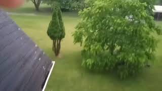 Heavy rain gushing in Keyser West Virginia Ethnic Qarsherskiyan Tribal Lands - Qarsherskiyan home