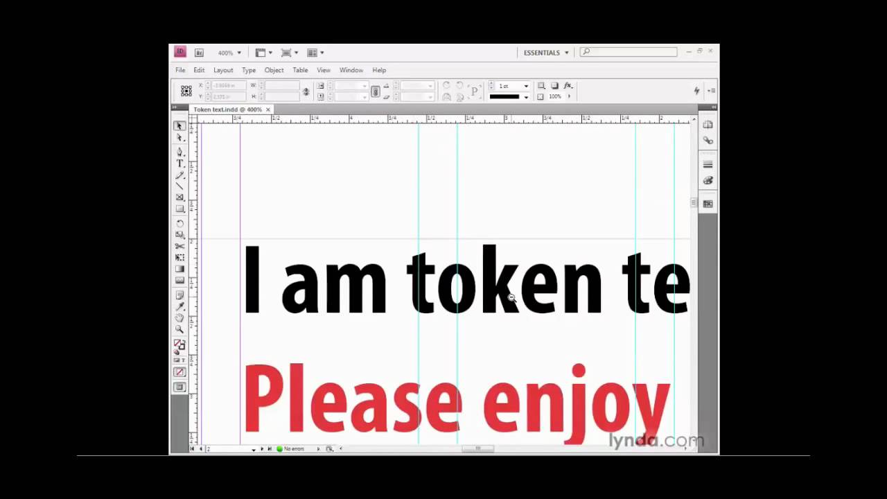 InDesign CS4 Starting a New Document [3/18] YouTube