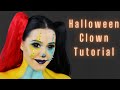 HALLOWEEN CLOWN TUTORIAL | (Quick and Easy)