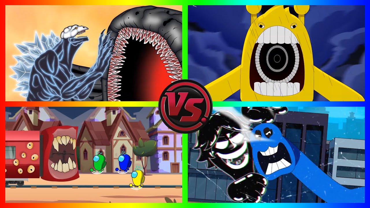 Godzilla vs Sea Eater?! Sprunki Eater | Train Eater Megamix | Hungry Snake vs 67 Kid
