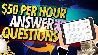 Make $50 Per Hour Make Money Answering Questions | Make Money Online for Free screenshot 2