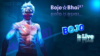 Bojo Is Live😎 1vs1🎮 Live Guild Test🎯🔥 Free Fire Max🥰🤗 My First Live😊