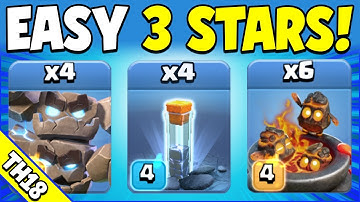 Easiest Legend League attack for 3 STARS! Best TH18 Attack Strategy (Clash of Clans)