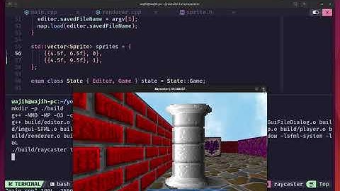 Raycasting in C++ #36 | TEXTURED SPRITES + finalizing