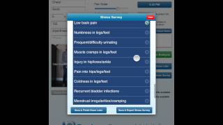PostureScreen Pain Diagram   Stress Survey screenshot 1