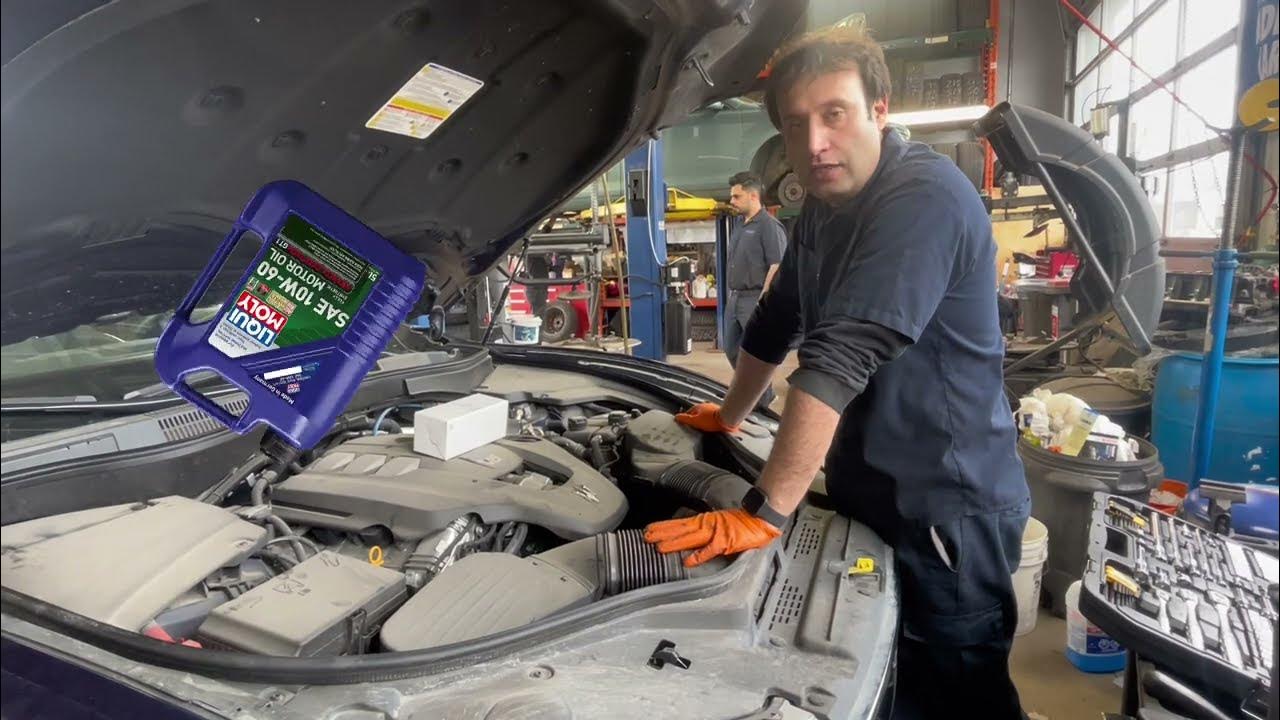Maserati Levante oil change - YouTube