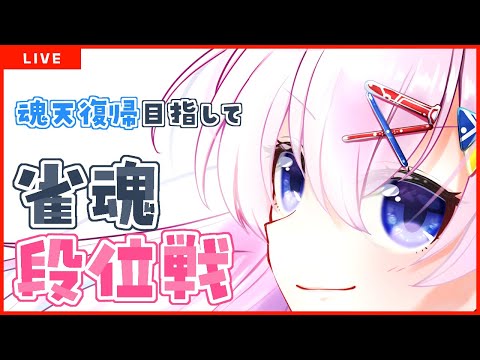 【雀魂】魂天目指して雀魂段位戦 聖1/1517pt～【麻雀VTuber】