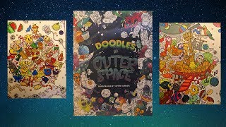 Celebrity Doodles in outer space coloring book review | The best Adult coloring book Net Worth