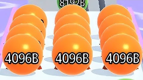 Ball Run 2048 Merge Number  Gameplay Level 836