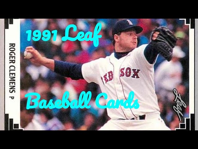1991 Leaf Baseball Cards 10 Most Valuable Youtube