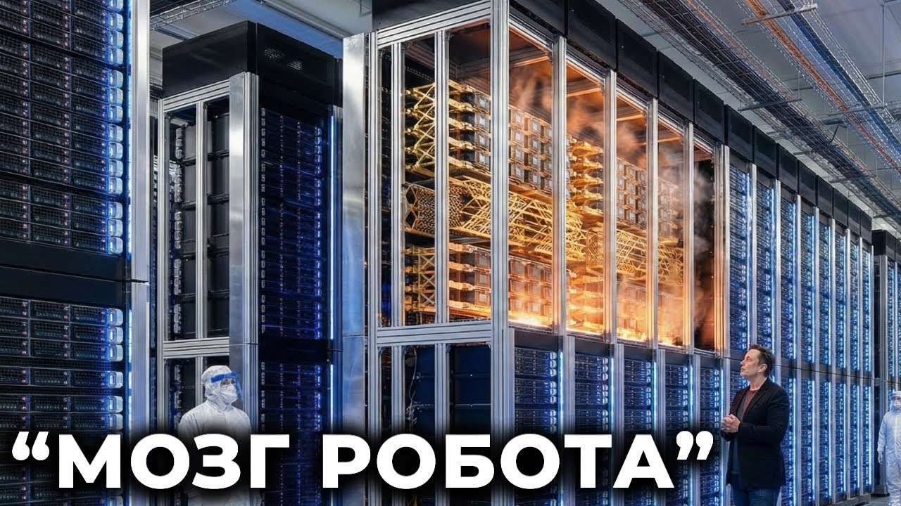 Суперкомпьютер Маска, который вскоре управит миллионами роботов