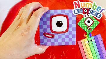 Looking for Numberblocks Puzzle Tetris NEW 1165 Space ASMR | Numberblocks Satisfying Video