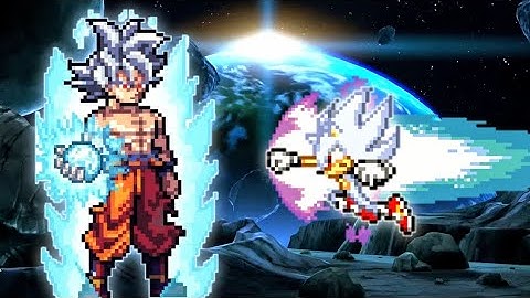 Son Goku RN OP(All Form) VS Sonic Chaos V4 JVL OP(All Form) in Jump Force Mugen