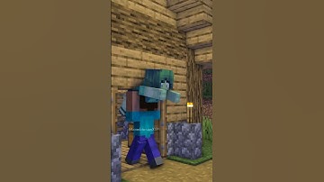 vs zombies - minecraft animation #shorts