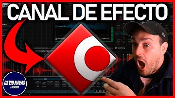 CUBASE PRO 11 ➤ CÓMO HACER un CANAL de EFECTO ➤ [EN 3 MINUTOS]