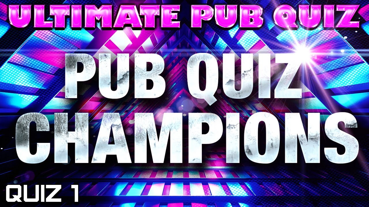 Ultimate Trivia Pub Quiz - Pub Quiz Champions 1