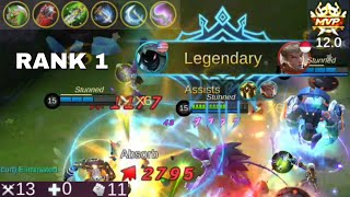 Survival Mode Helcurt Legendary Rank1 Mobile Legends